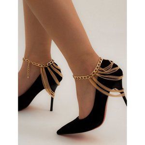 GOLD Chain Adjustable Anklet NEW